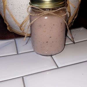 Tropical salt body scrub